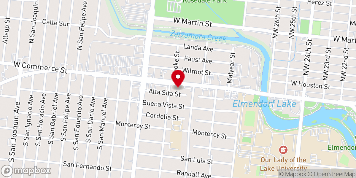 Map showing location of The Universal Church