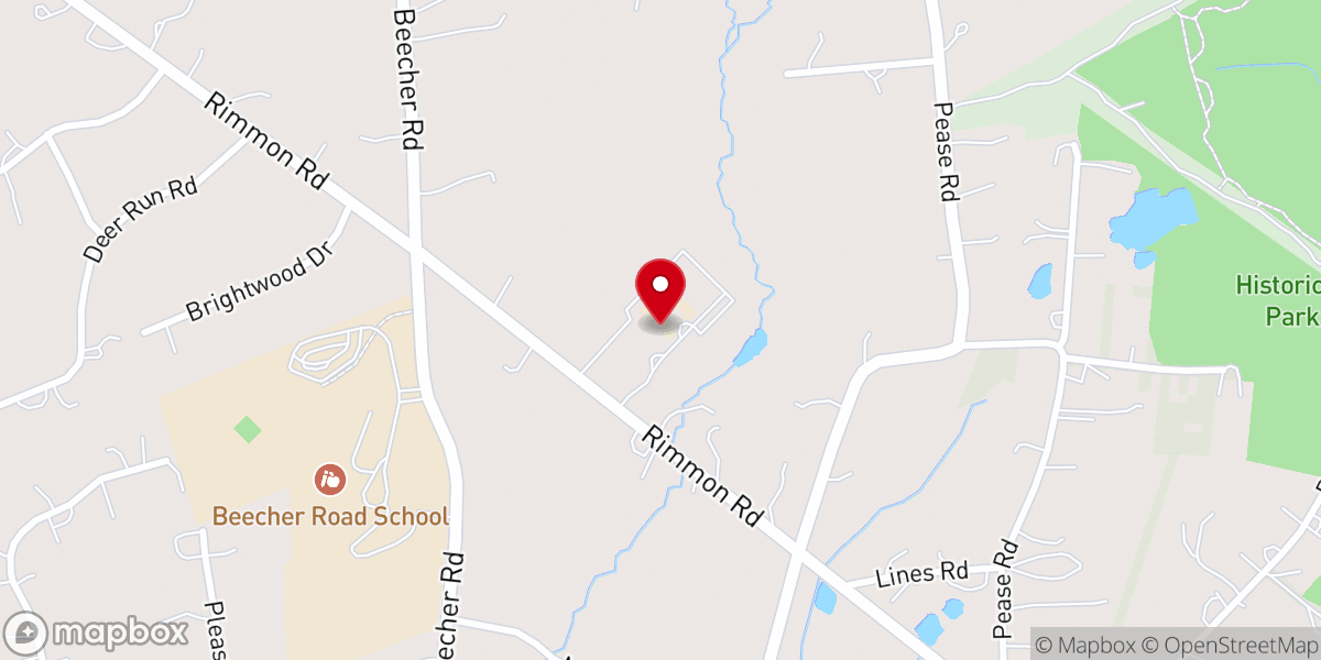 Map showing location of Congregation B'Nai Jacob