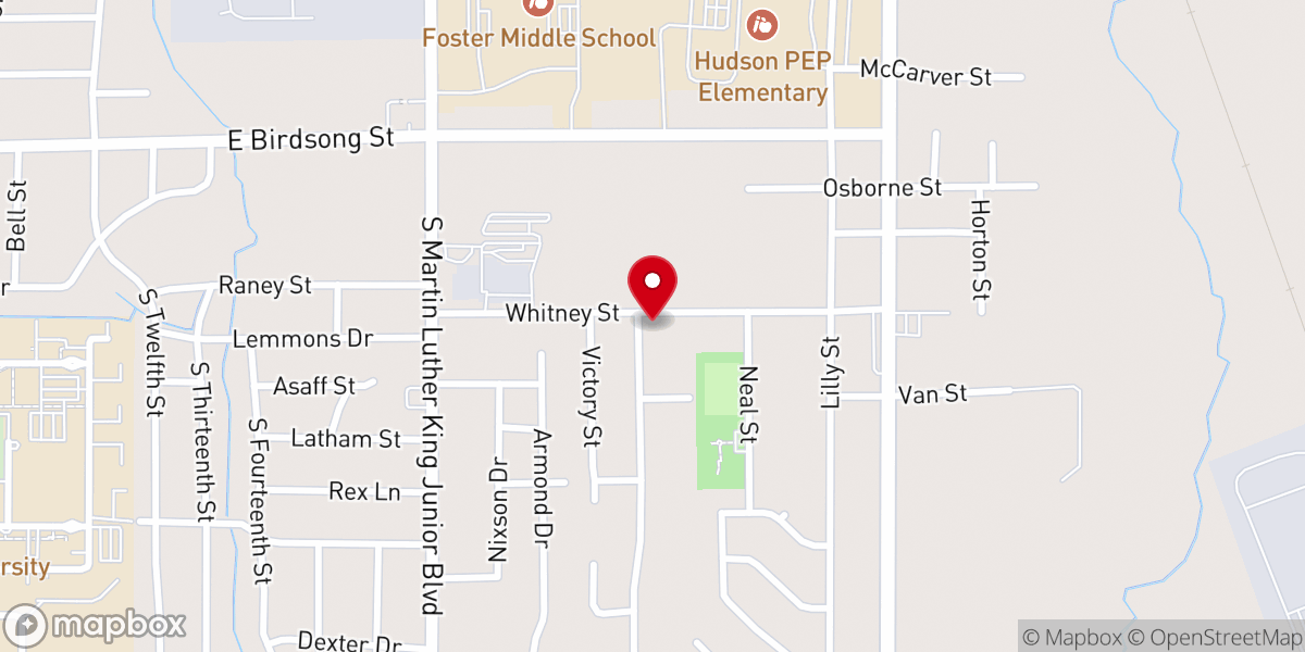 Map showing location of Righteous Rock Christian Church