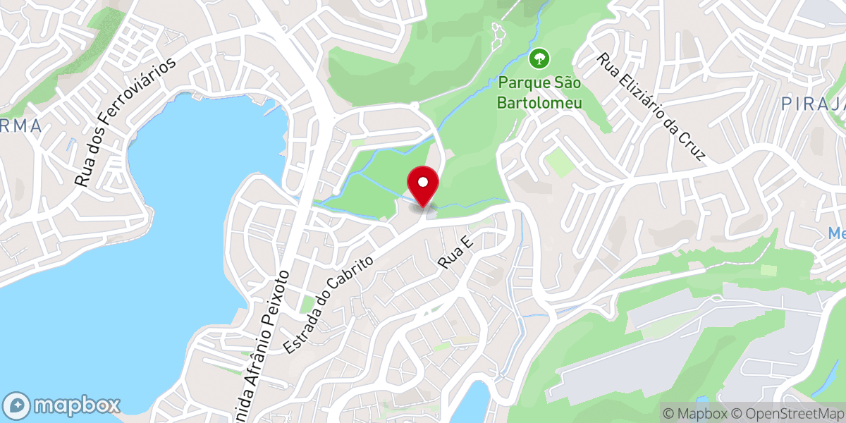 Map showing location of Igreja Pentecostal Manancial de Deus - SEDE