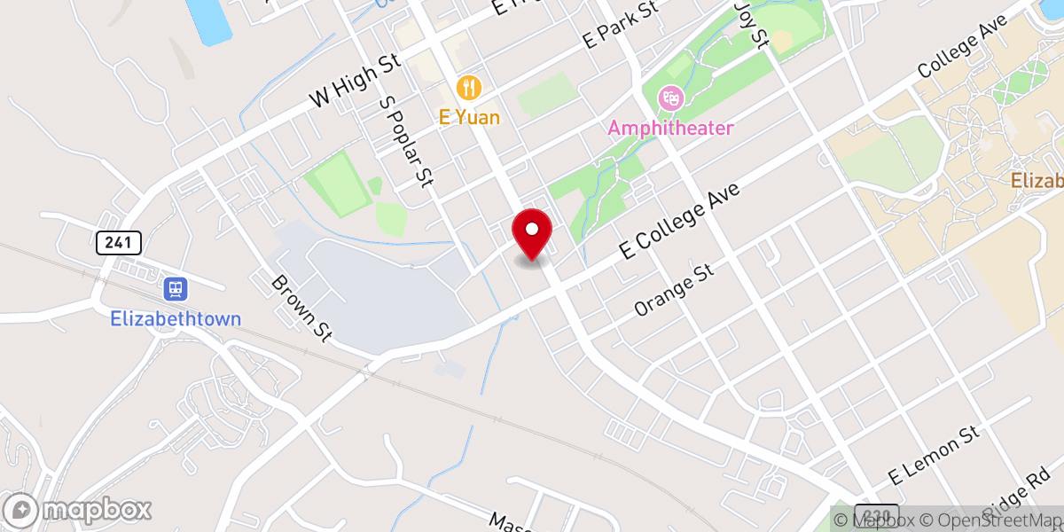 Map showing location of Emerald Nursing and Rehabilitation