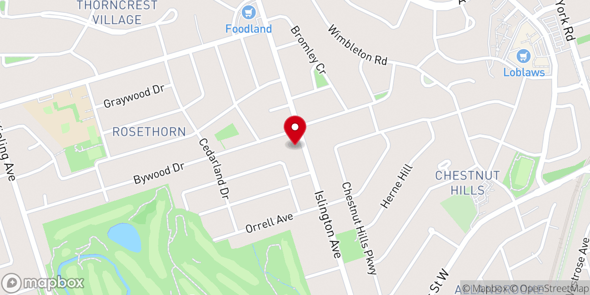 Map showing location of Plymouth Brethren Christian Church