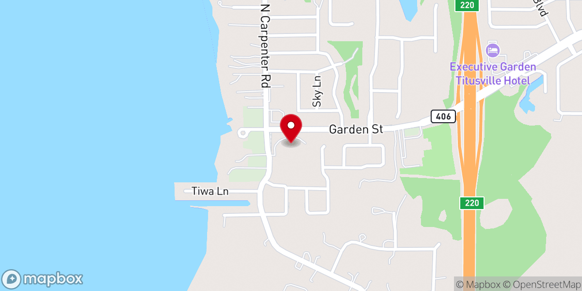 Map showing location of Christ Community Church