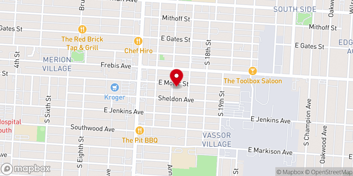 Map showing location of Divine Refuge Church Of Christ