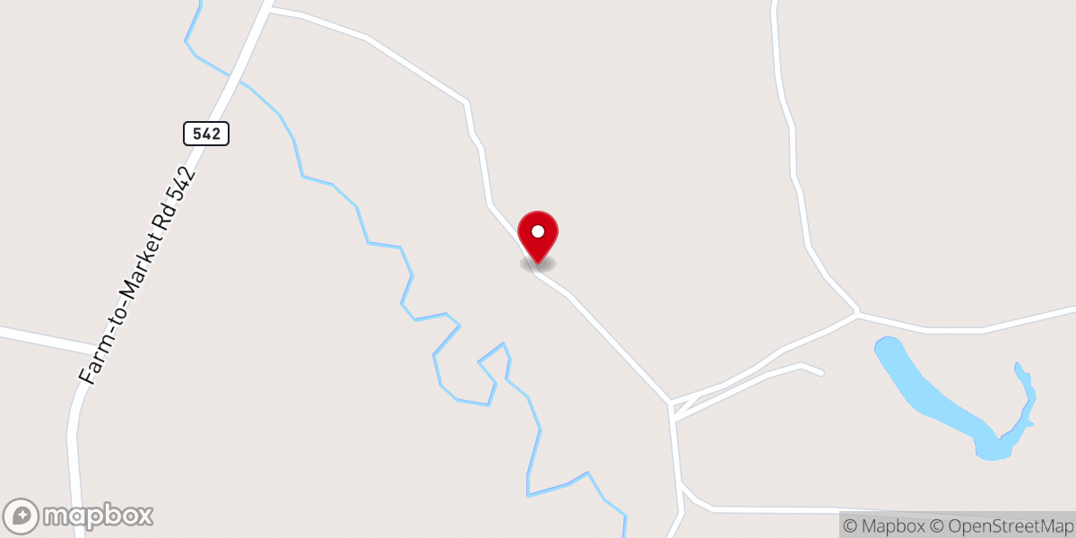 Map showing location of Mt Pilgrim Baptist Church