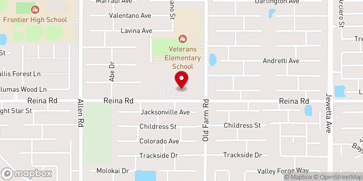 Map showing location of St Elizabeth Ann Seton Catholic Church