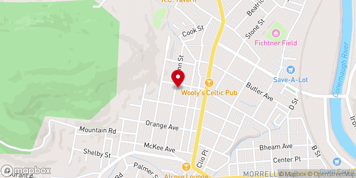 Map showing location of Abundant Life Ministry House of Prayer