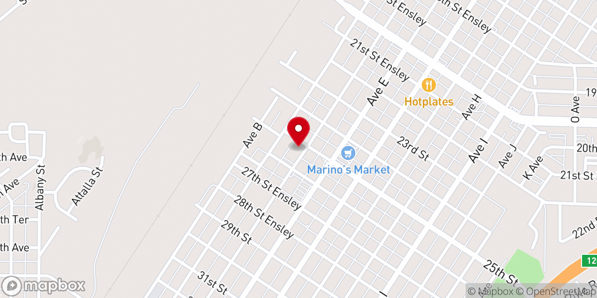Map showing location of Christ Temple Deliverance Ministries Inc