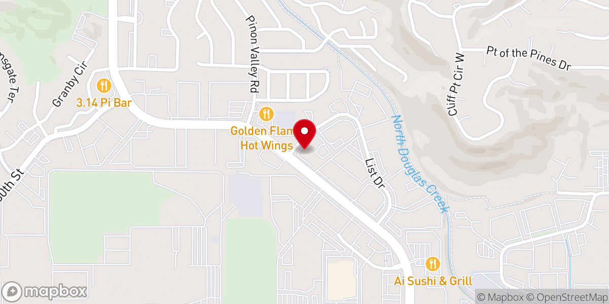Map showing location of Colorado Springs Christian Singles- CSCS2