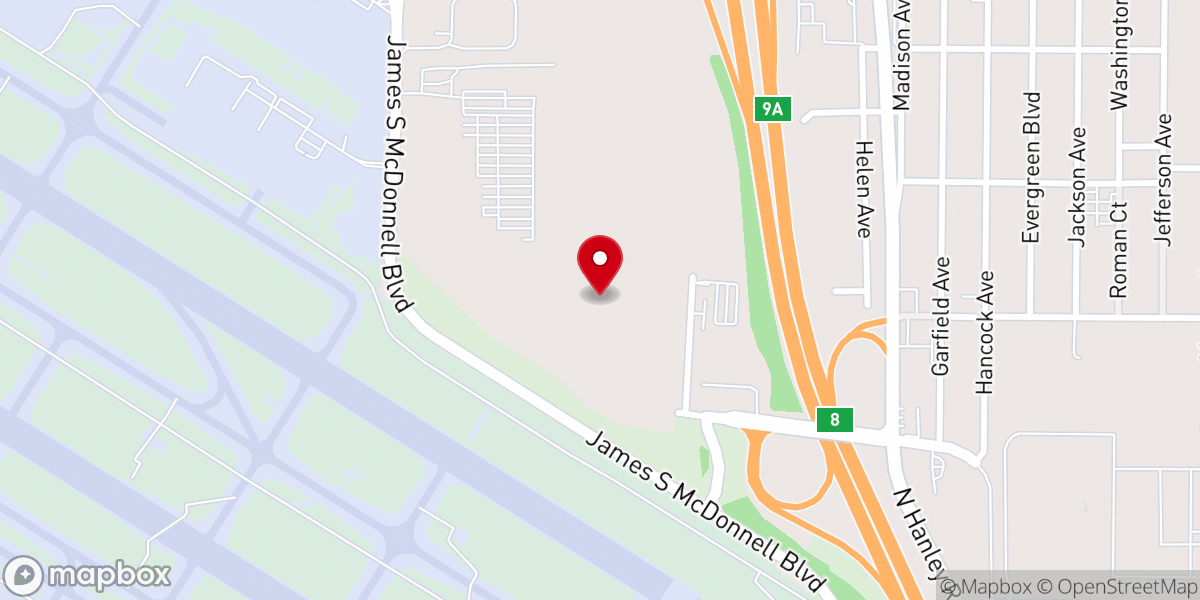 Map showing location of My Fathers House Ministries Inc