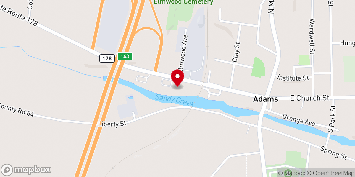 Map showing location of South Jeff Wine & Liquor