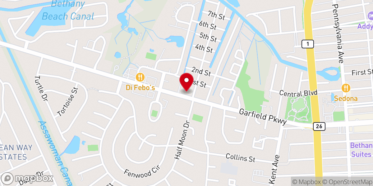 Map showing location of Parish of St. Ann Masterson Center