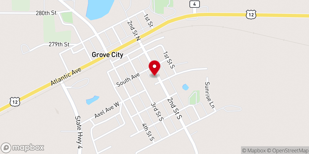 Map showing location of Victory Christian Fellowship