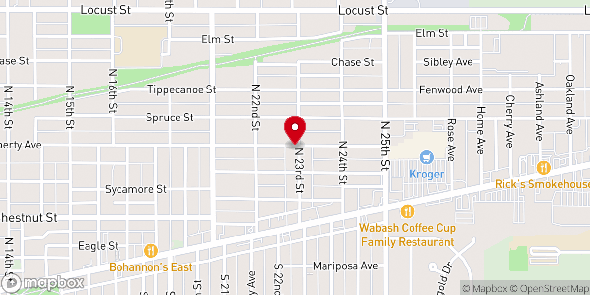 Map showing location of New Haven of Hope