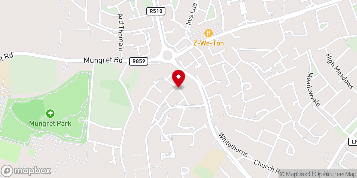 Map showing location of Abbey Sq