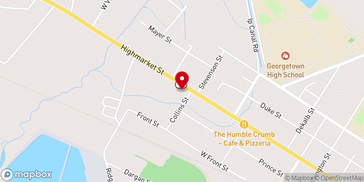 Map showing location of Greater St. Stephen A.M E. Church