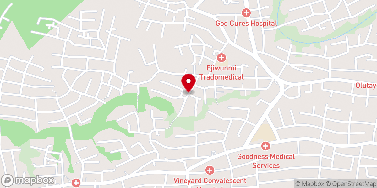 Map showing location of CCC EL-BETHEL PARISH 1