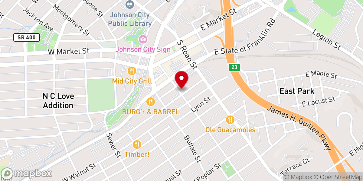 Map showing location of Grandview Christian Church - Cityview Campus