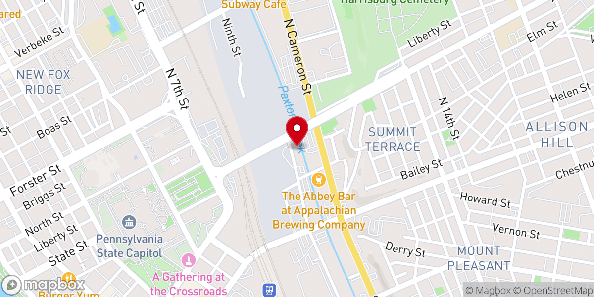 Map showing location of Freedom in Christ Fellowship