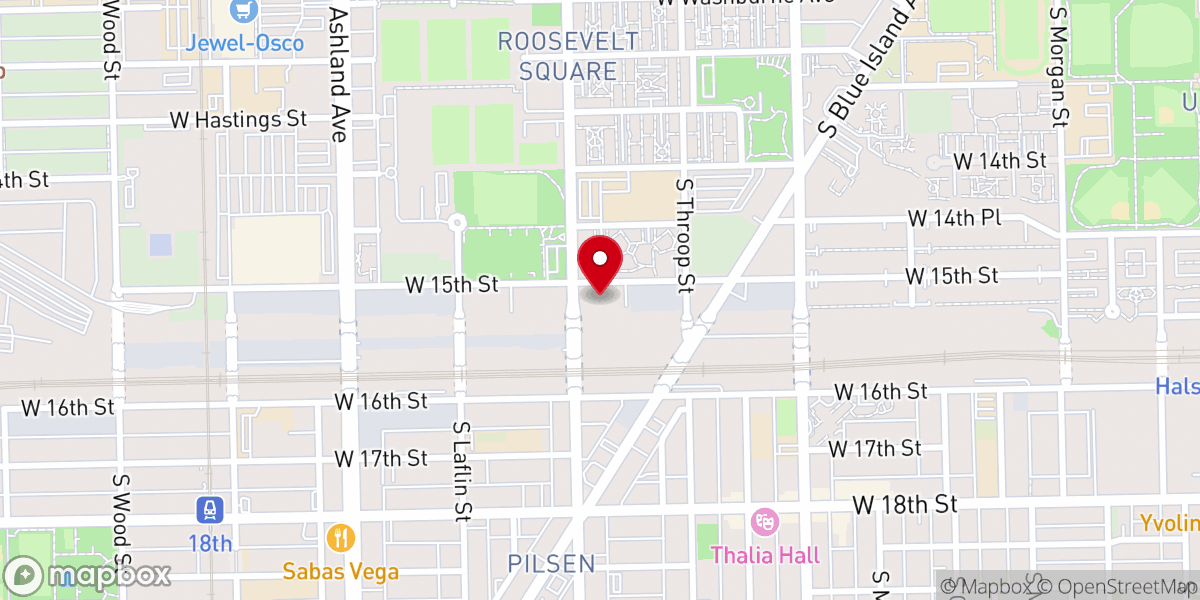 Map showing location of Life Changers International Church