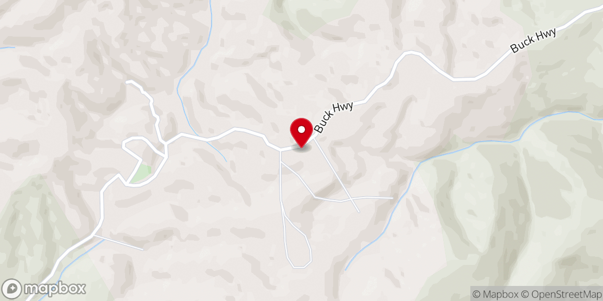 Map showing location of God's Mountain Retreat