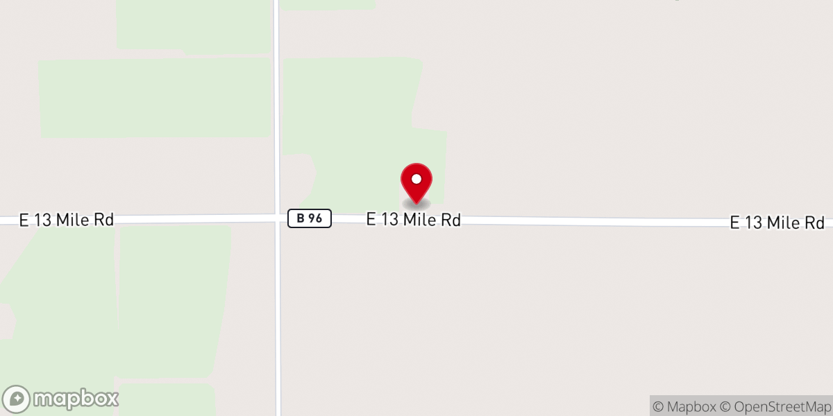 Map showing location of Paris Mennonite Church