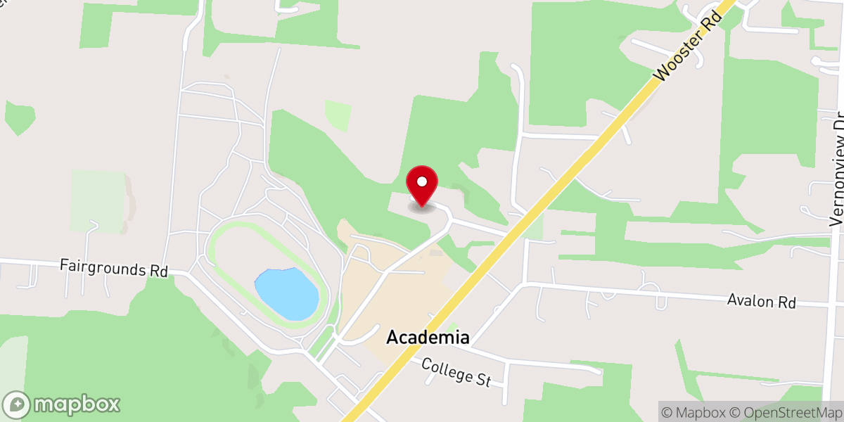Map showing location of Mount Vernon Hill Seventh-day Adventist Church