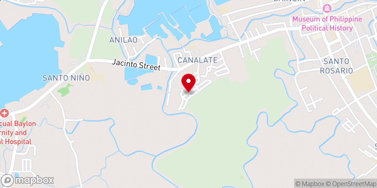 Map showing location of Society Bible Baptist Church Malolos