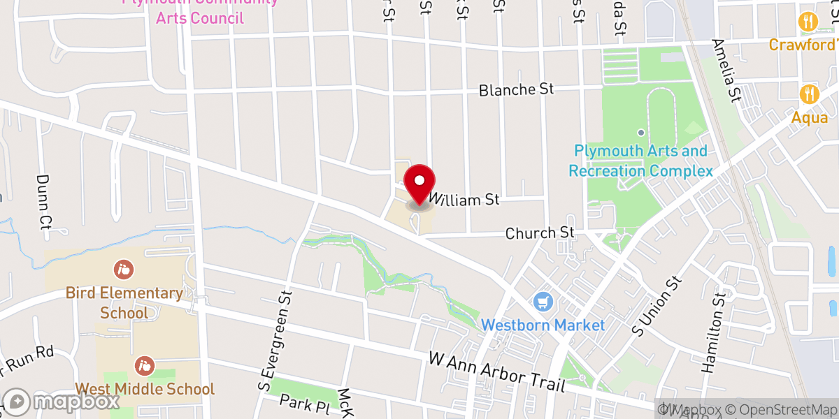 Map showing location of Our Lady of Good Counsel School