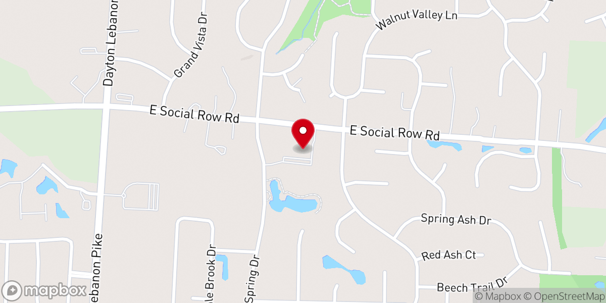 Map showing location of Tristate Fellowship of Grace Brethren Churches