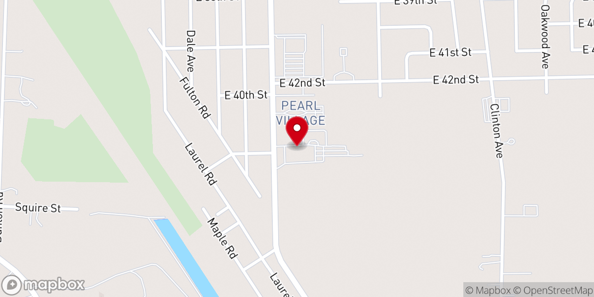 Map showing location of Sacred Heart Chapel