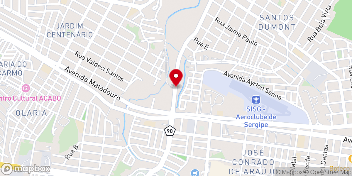 Map showing location of Igreja Pentecostal Cristo Majestoso Rei