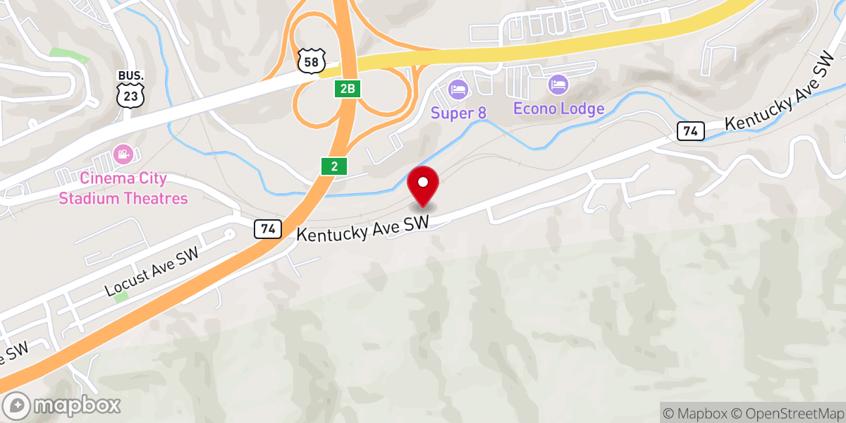 Map showing location of Truth Fellowship Church