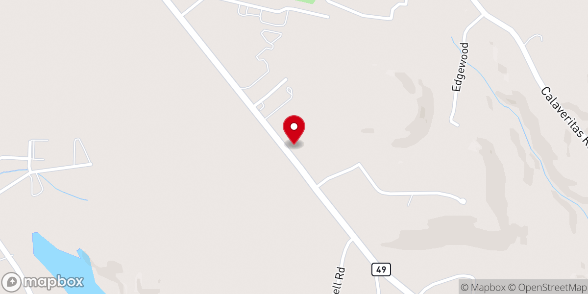 Map showing location of Grace Fellowship Church