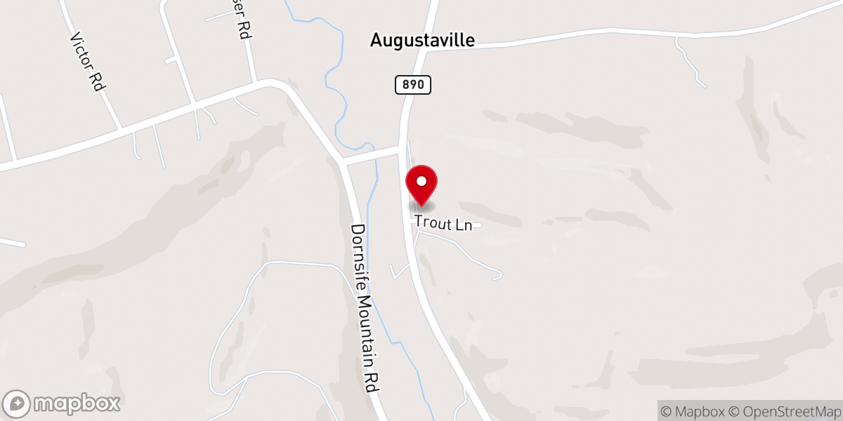 Map showing location of Cornerstone Calvary Fellowship