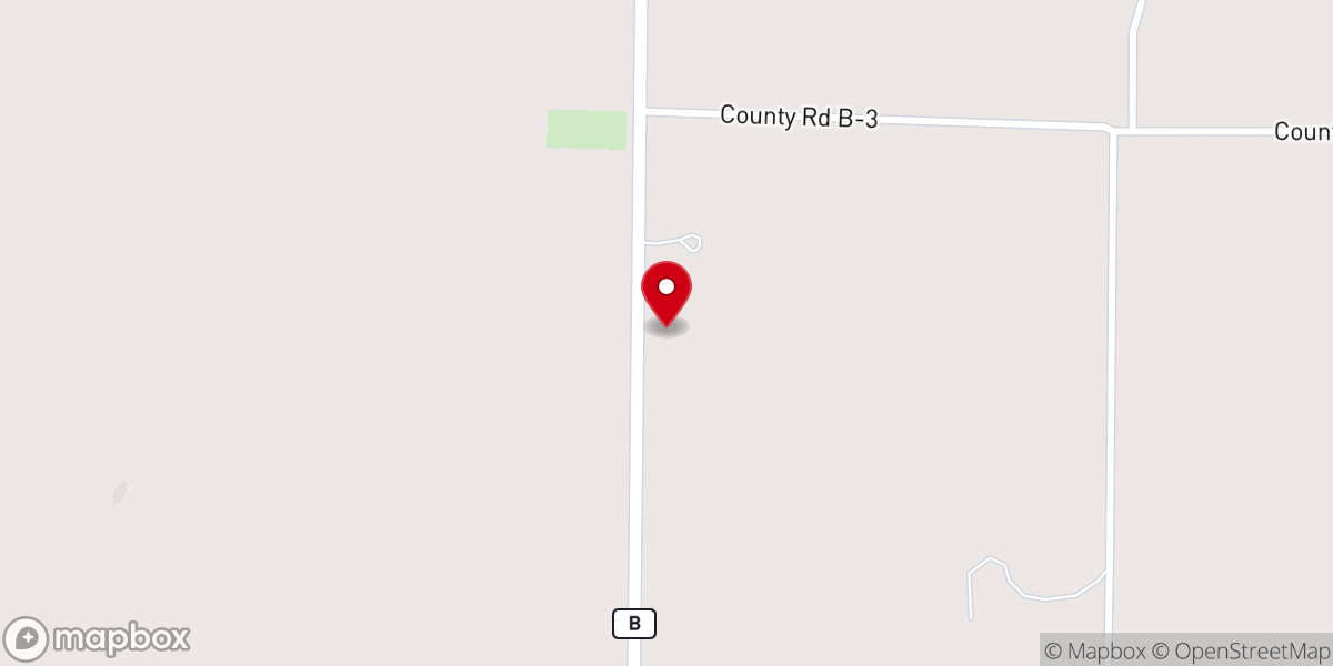 Map showing location of Corinth General Church