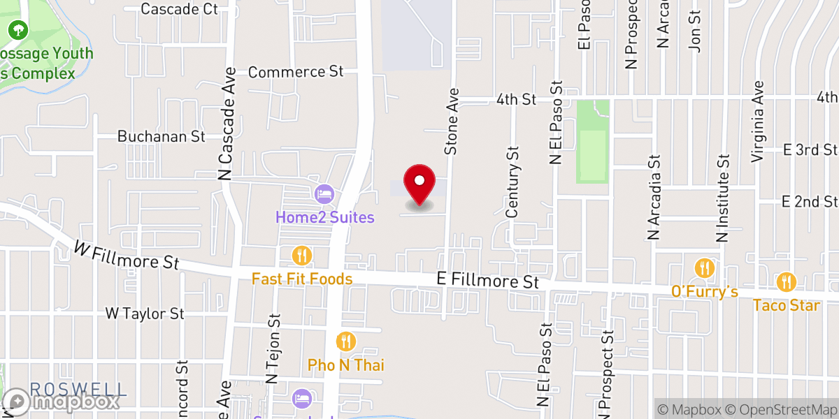 Map showing location of Good Ground Gospel Out-reach Inc
