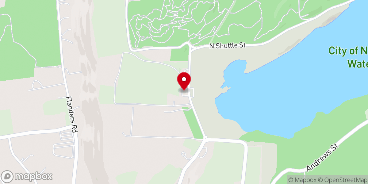Map showing location of Rogers Orchards - Shuttle Meadow Farm Store