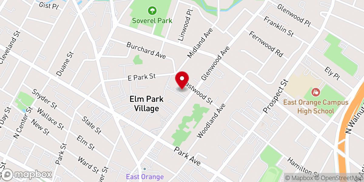 Map showing location of Tabernacle of Life Ministries, Inc.
