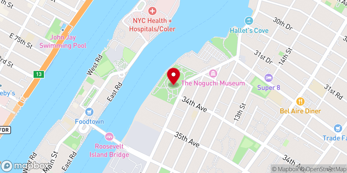 Map showing location of Rainey Park