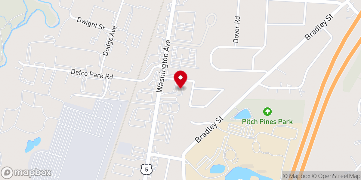 Map showing location of Liberty Community Church