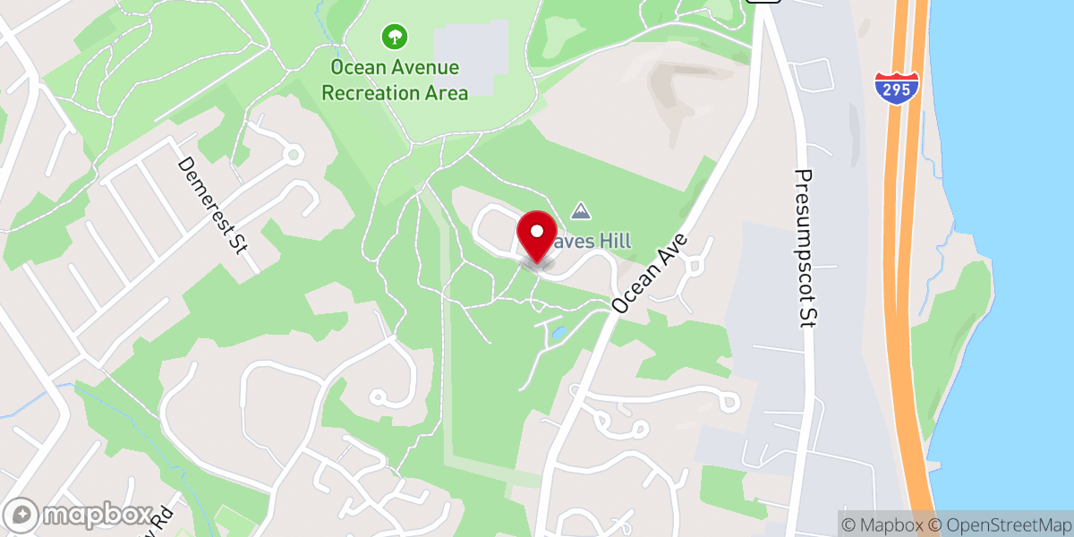 Map showing location of Emmaus Teams