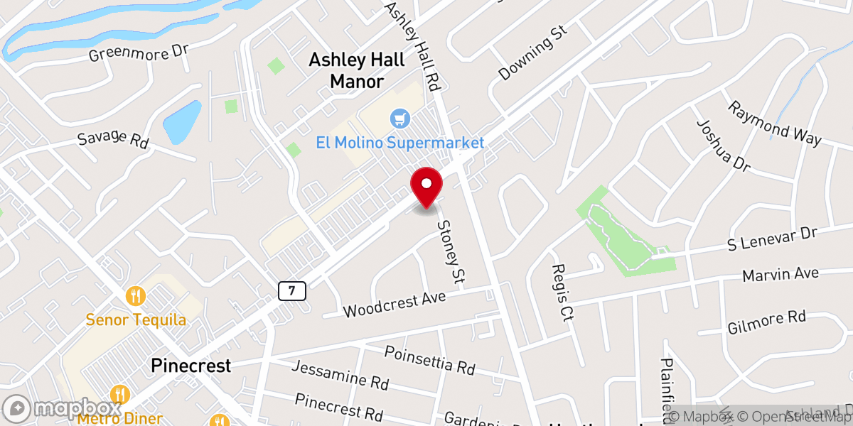 Map showing location of Grace UMC and Weekday School