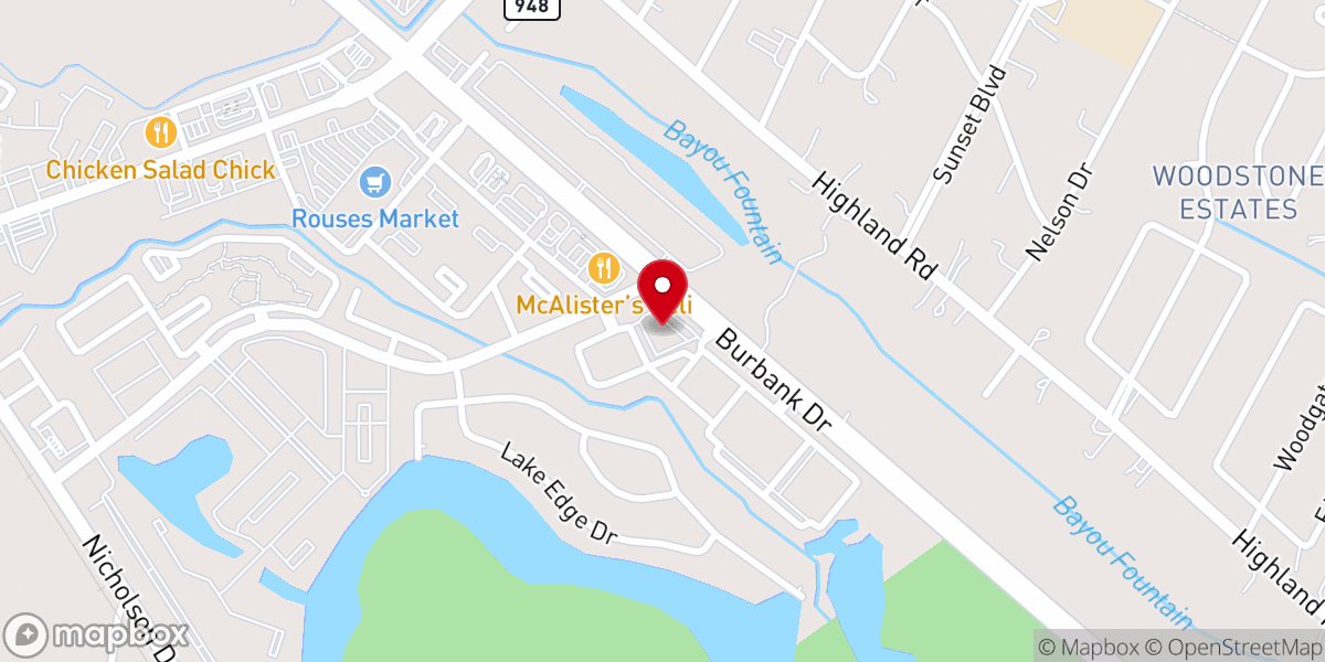 Map showing location of Rotolo's Craft & Crust