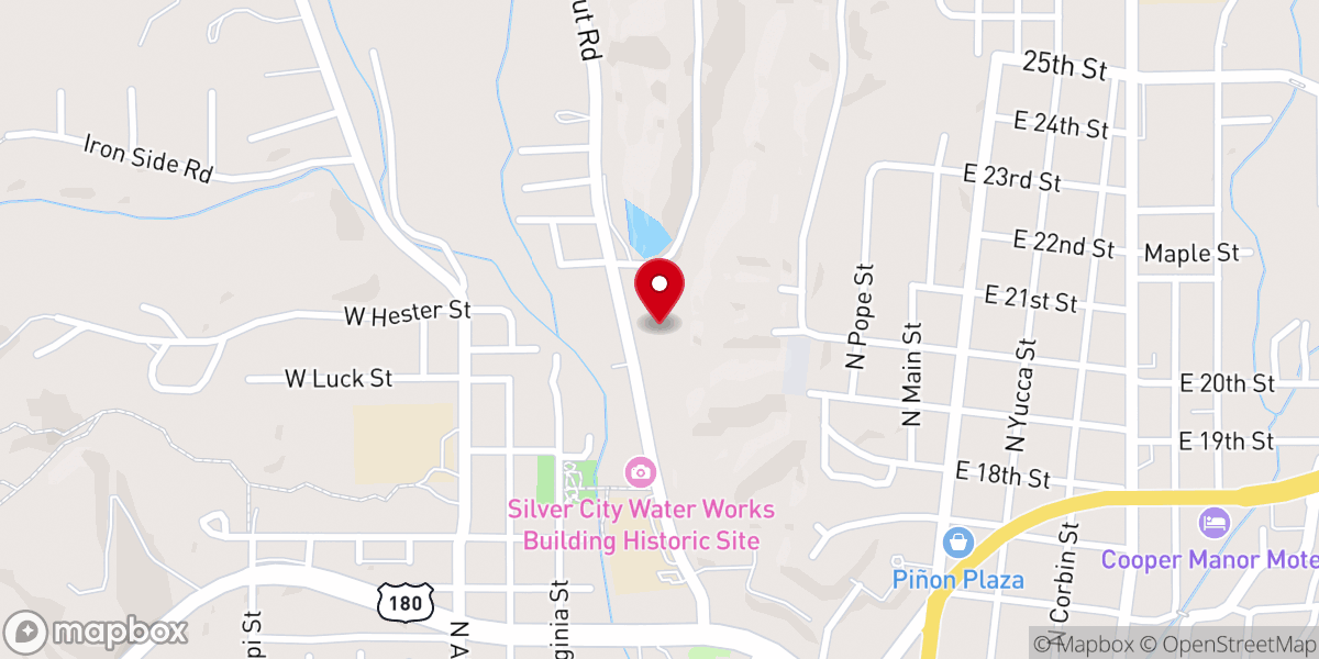 Map showing location of Silver City Church Of Christ