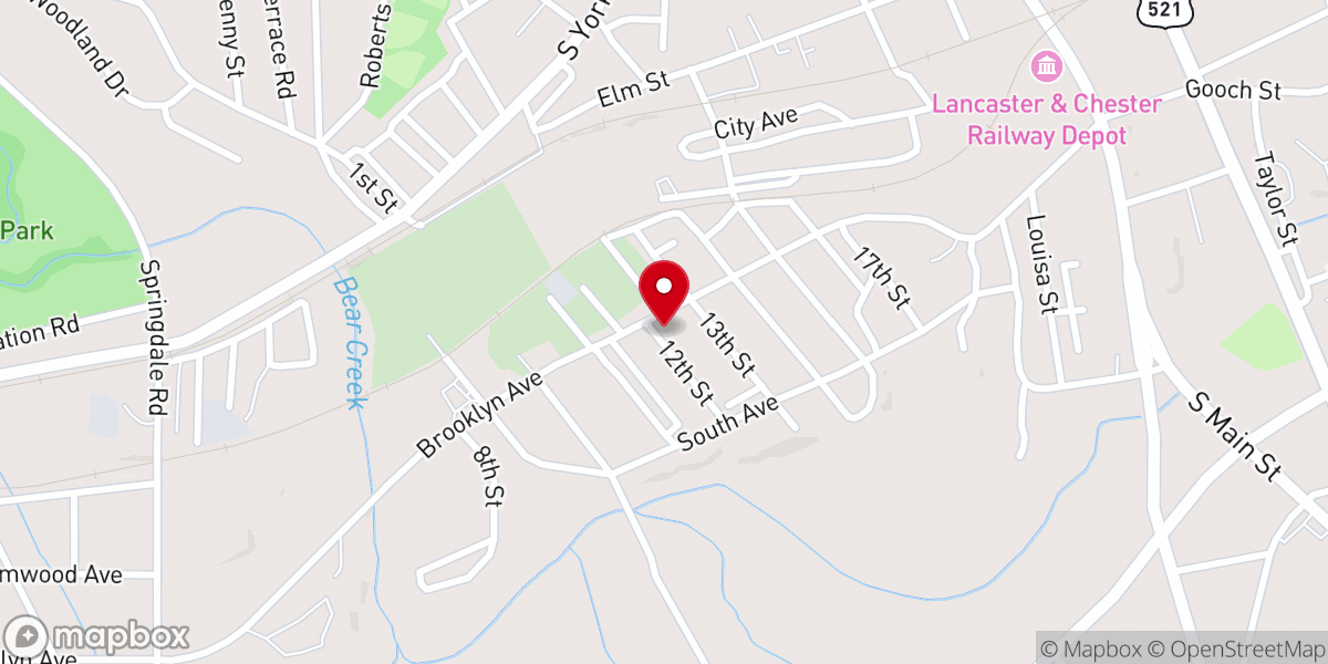 Map showing location of Kingdom Embassy of Lancaster