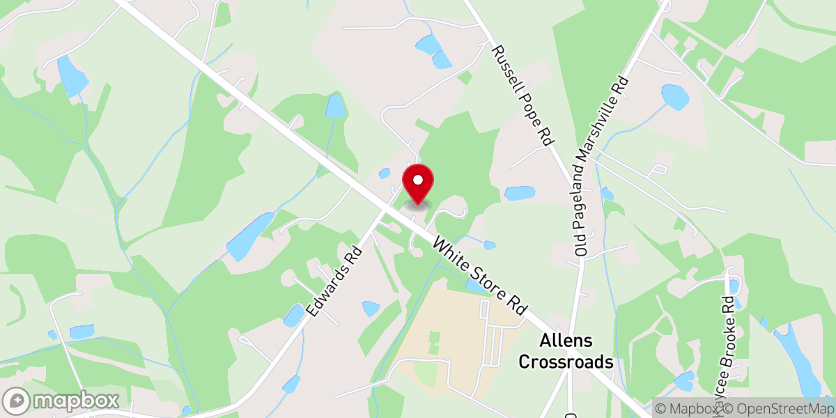 Map showing location of St Davie Baptist Church