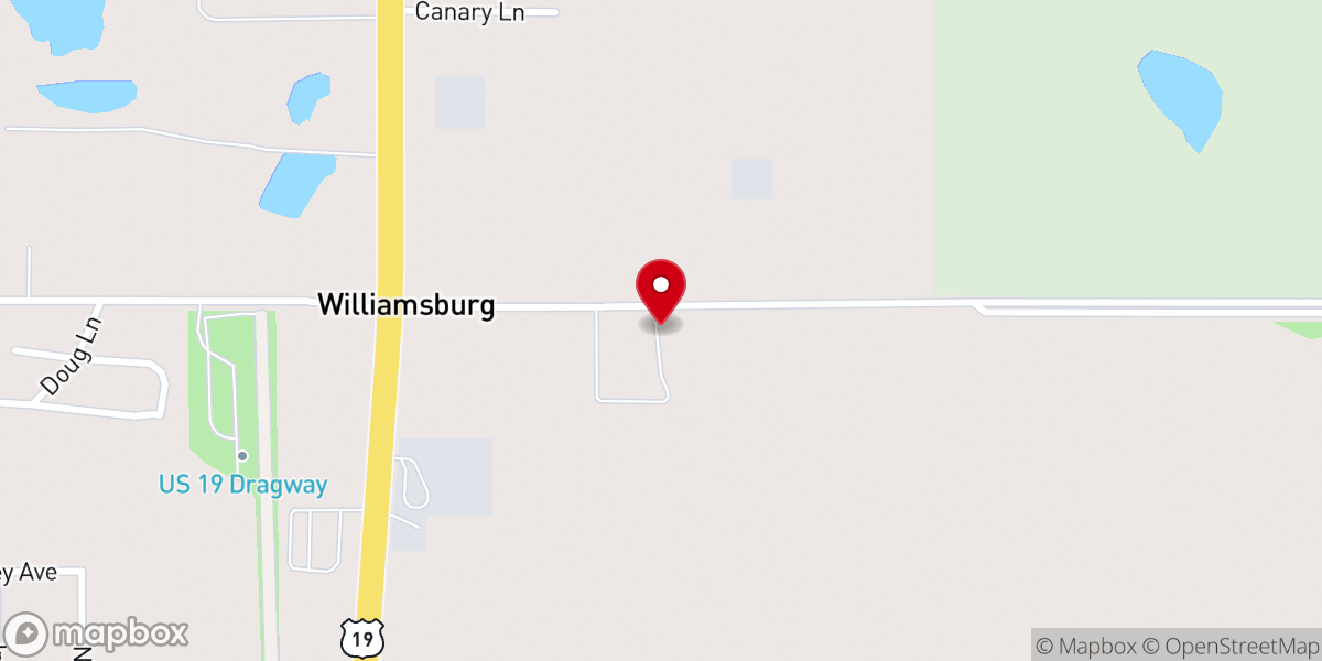 Map showing location of Rhema Word Cathedral