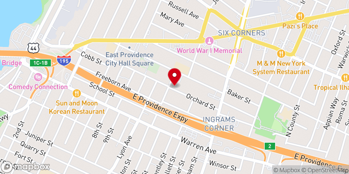 Map showing location of Saint Francis Xavier