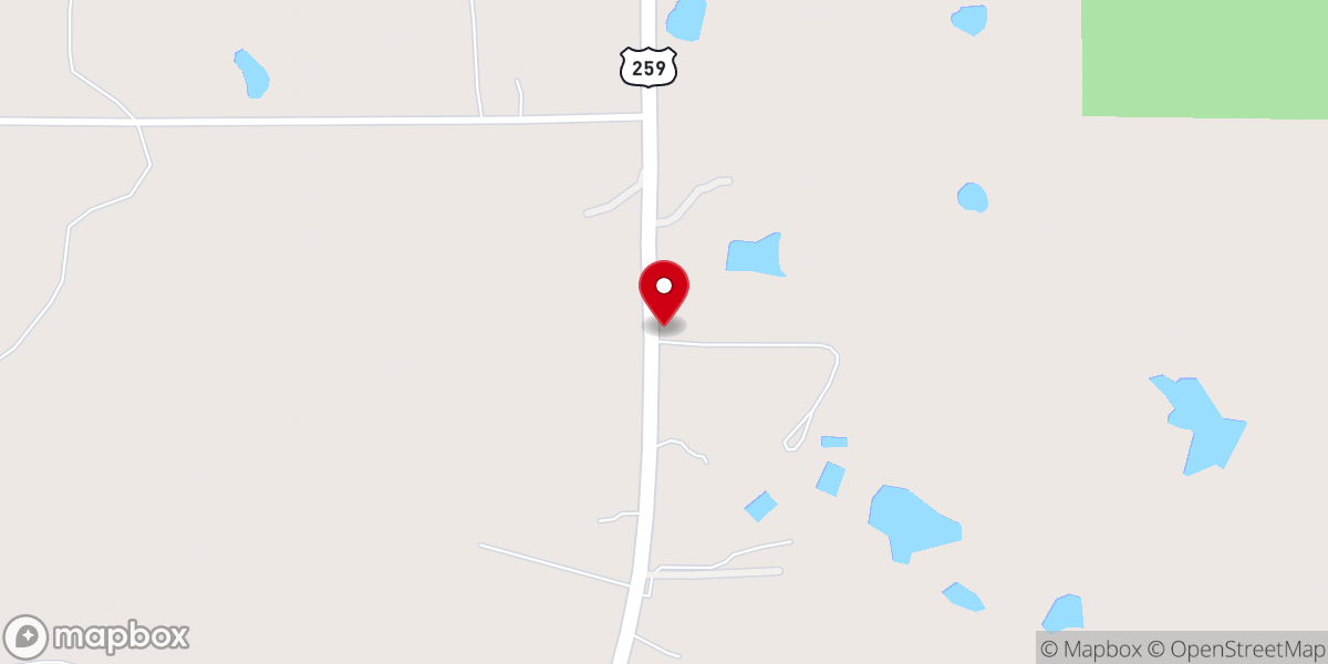 Map showing location of Weddings in Broken Bow by Crystal Lake Ranch
